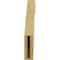 Ekena Millwork 3-inch W x 16-inch D x 22-inch H Del Monte Rough Cedar Woodgrain TimberThane Knee Brace, Primed BRCUR03X16X22DELRCPR - alternate 6